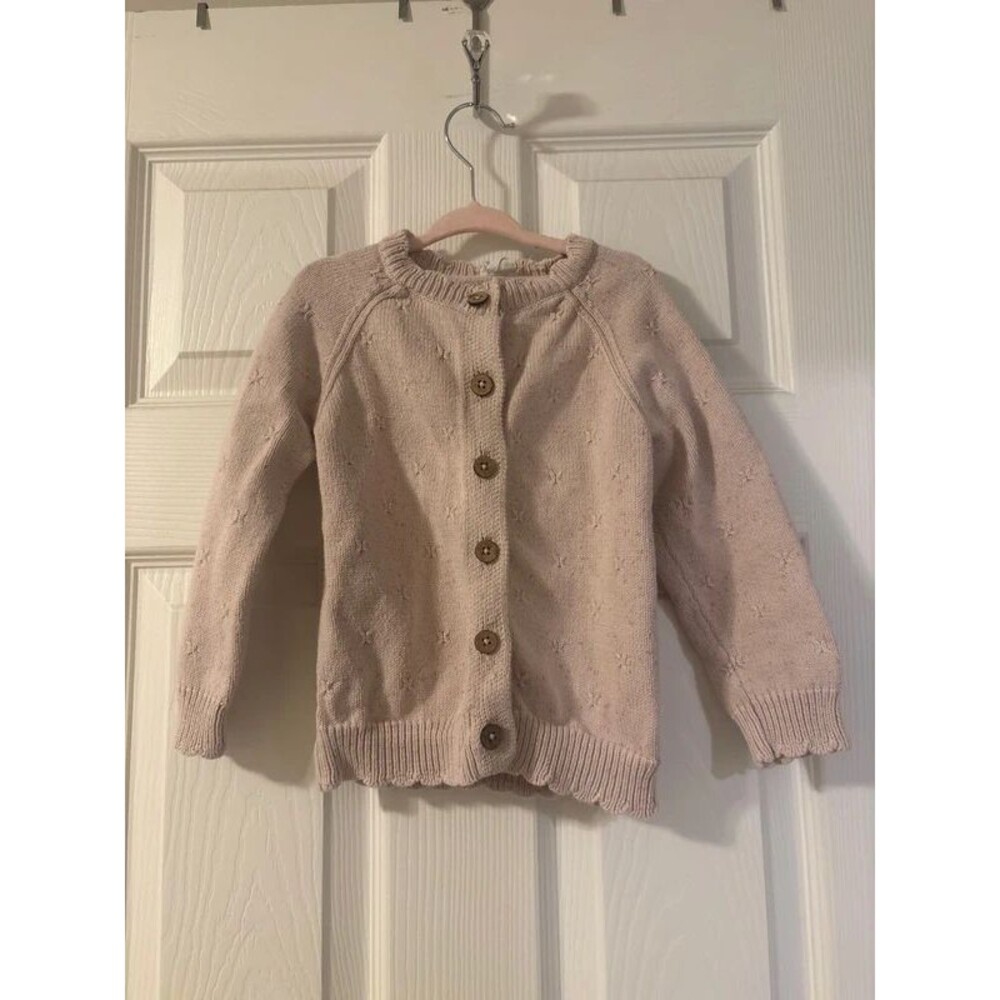Jamie Kay felicity cardigan in Ballerina fleck